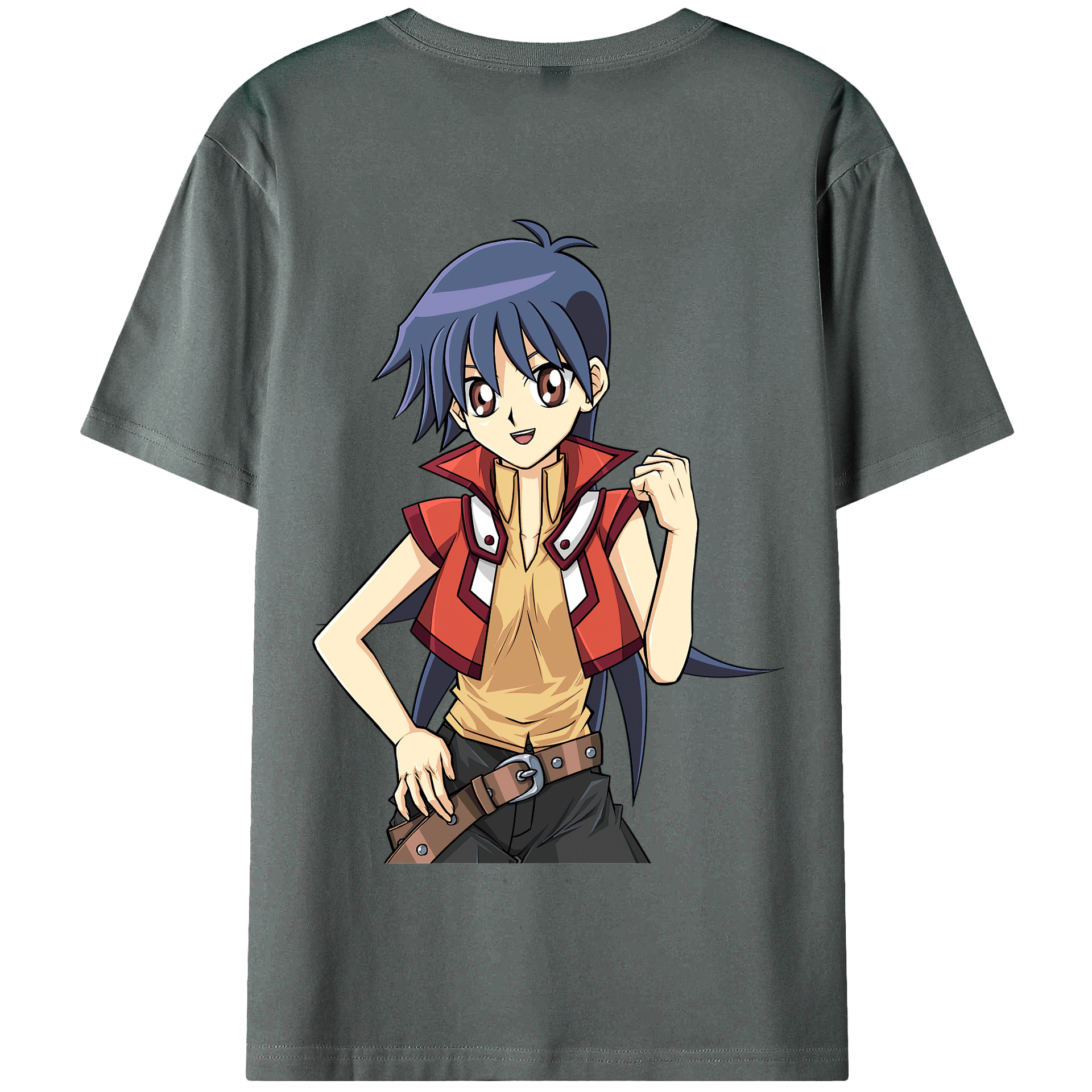 遊☆戯☆王 Yu-Gi-Oh! 綿100％半袖Tシャツ（背面プリント）